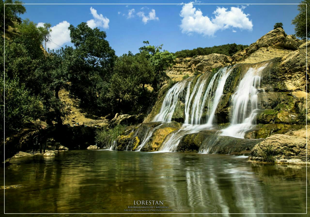 تصویر آبشار سرکانه (آبشار گریت) خرم آباد 